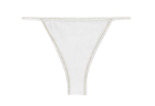 Cargar imagen en el visor de la galería, Product Front: Rio De Sol Bragas Bottom Shimmer-White California
