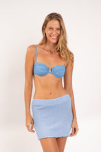 Cargar imagen en el visor de la galería, Model Front: Rio De Sol Falda De Playa Drift-Cianita Lila Skirt
