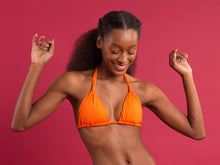 Cargar imagen en el visor de la galería, Image 10: Rio De Sol Sostén Top Dots-Orange Mel
