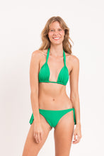 Cargar imagen en el visor de la galería, Model Front: Rio De Sol Sostén Top Dots-Tambourine Mel
