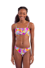 Cargar imagen en el visor de la galería, Model Front: Rio De Sol Conjunto Set Dreams Bandeau-Reto Nice-Fio
