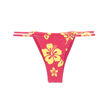 Cargar imagen en el visor de la galería, Product Front: Wednesday In Hawaii By Rio De Sol Bragas Bottom Pua-Guava Isla
