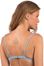 Cargar imagen en el visor de la galería, Image 07: Rio De Sol Sostén Top Dots-Sky Balconet-Tie
