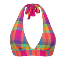 Cargar imagen en el visor de la galería, Product Front: Rio De Sol Sostén Top Tulip-Garden Halter-Cos
