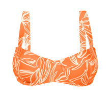 Cargar imagen en el visor de la galería, Product Front: Rio De Sol Sostén Top Trail-Orange Amelia
