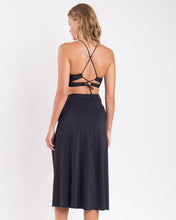 Cargar imagen en el visor de la galería, Image 05: Rio De Sol Falda De Playa Nero Long-Skirt-Knot
