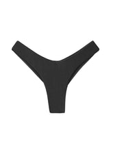 Cargar imagen en el visor de la galería, Product Front: Rio De Sol Bragas Bottom Shimmer-Black Nara
