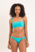 Cargar imagen en el visor de la galería, Model Front: Rio De Sol Sostén Top Nanai Bandeau-Reto
