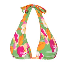 Cargar imagen en el visor de la galería, Product Front: Rio De Sol Sostén Top Green-Bloom Halter-Double
