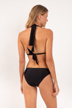 Cargar imagen en el visor de la galería, Model Back: Rio De Sol Bragas Bottom Shimmer-Black Essential-Comfy
