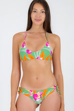 Cargar imagen en el visor de la galería, Gallery: Rio De Sol Conjunto Set Green-Bloom Bralette Madrid

