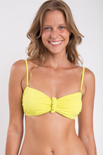 Cargar imagen en el visor de la galería, Gallery: Rio De Sol Sostén Top Citrico Bandeau-Crispy
