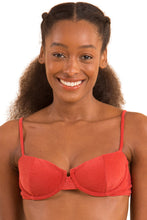 Cargar imagen en el visor de la galería, Gallery: Rio De Sol Sostén Top Malibu-Chili Balconet
