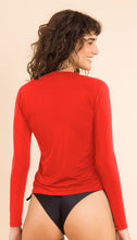 Cargar imagen en el visor de la galería, Image 10: Rio De Sol Sostén Rouge Rash-Guard
