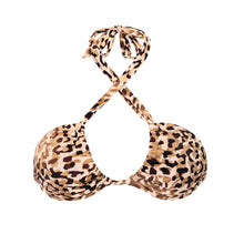 Cargar imagen en el visor de la galería, Product Back: Rio De Sol Sostén Top Leopard Mel

