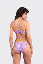 Cargar imagen en el visor de la galería, Model Back: Rio De Sol Conjunto Set Trail-Purple Tank-Tie Ibiza-Comfy
