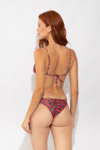 Cargar imagen en el visor de la galería, Model Back: Rio De Sol Bragas Bottom Coral-Feline Leblon
