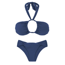 Cargar imagen en el visor de la galería, Product Back: Rio De Sol Conjunto Set Navy Mel
