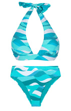 Cargar imagen en el visor de la galería, Product Front: Rio De Sol Conjunto Set Mayaguana Halter-Cos Hotpant-Cos
