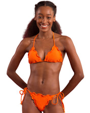 Cargar imagen en el visor de la galería, Gallery: Rio De Sol Conjunto Set Dots-Orange Frufru-Comfy
