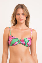 Cargar imagen en el visor de la galería, Gallery: Rio De Sol Sostén Top Parrots Bandeau-Crispy
