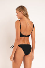 Cargar imagen en el visor de la galería, Model Back: Rio De Sol Bragas Bottom Touch-Black Ibiza-Comfy
