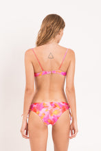 Cargar imagen en el visor de la galería, Model Back: Rio De Sol Sostén Top Joyful Balconet-Tie
