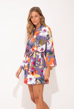 Cargar imagen en el visor de la galería, Image 09: Rio De Sol Caftán / Cubrir Garden-Flower Kimono
