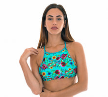 Cargar imagen en el visor de la galería, Model Front: Rio De Sol Sostén Soutien Bloom Cropped
