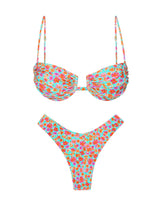 Cargar imagen en el visor de la galería, Product Front: Rio De Sol Conjunto Set Ditsy-Sky Zaya Nara
