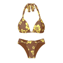 Cargar imagen en el visor de la galería, Product Front: Wednesday In Hawaii By Rio De Sol Conjunto Set Pua-Coco-Lilikoi Mel
