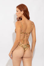 Cargar imagen en el visor de la galería, Model Back: Rio De Sol Bragas Bottom Yellow-Feline Nara
