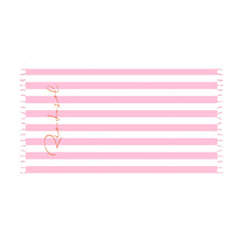 Cargar imagen en el visor de la galería, Product Back: Rio De Sol Toalla De Playa Fouta Rosa
