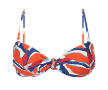 Cargar imagen en el visor de la galería, Product Front: Rio De Sol Sostén Top Leaves Bandeau-Joy
