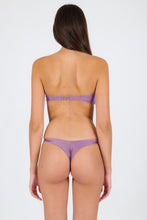 Cargar imagen en el visor de la galería, Model Back: Rio De Sol Conjunto Set Shimmer-Harmonia Bandeau-Knot Nice-Fio

