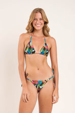 Cargar imagen en el visor de la galería, Model Front: Rio De Sol Bragas Bottom Flair Cheeky-Tie
