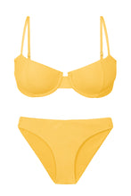 Cargar imagen en el visor de la galería, Product Front: Rio De Sol Conjunto Set Malibu-Yellow Balconet Essential-Comfy

