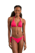 Cargar imagen en el visor de la galería, Model Front: Rio De Sol Sostén Top Dots-Virtual-Pink Mel
