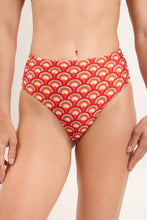 Cargar imagen en el visor de la galería, Gallery: Rio De Sol Bragas Bottom Floral-Scales Hotpants
