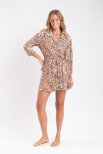 Cargar imagen en el visor de la galería, Image 06: Rio De Sol Vestido Camidero Leopard Chemise
