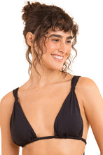 Cargar imagen en el visor de la galería, Gallery: Rio De Sol Sostén Top Dots-Black Mel
