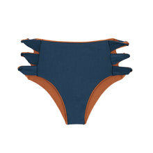 Cargar imagen en el visor de la galería, Product Back: Rio De Sol Bragas Bottom Nocciola High-Waist-Spin
