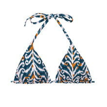 Cargar imagen en el visor de la galería, Product Front: Rio De Sol Sostén Top Ikat Tri-Inv

