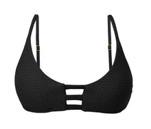 Cargar imagen en el visor de la galería, Product Front: Rio De Sol Sostén Top Bora-Black Bra-Trio
