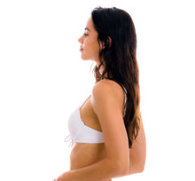 Cargar imagen en el visor de la galería, Image 08: Rio De Sol Sostén Top Cotele-Branco Balconet-Pushup
