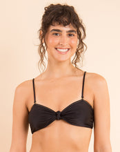 Cargar imagen en el visor de la galería, Image 11: Rio De Sol Sostén Top Shimmer-Black Bandeau-Joy
