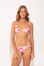 Cargar imagen en el visor de la galería, Model Front: Wednesday In Hawaii By Rio De Sol Bragas Bottom Pua-Hibiscus Leblon
