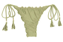 Cargar imagen en el visor de la galería, Product Front: Rio De Sol Bragas Bottom Oliva Frufru-Fio
