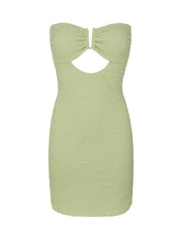 Cargar imagen en el visor de la galería, Product Front: Rio De Sol Mini Dress Brisa-Pistache Sara Dress
