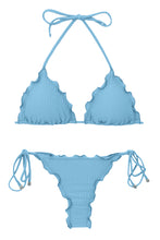 Cargar imagen en el visor de la galería, Product Front: Rio De Sol Conjunto Set Dots-Sky Frufru-Fio
